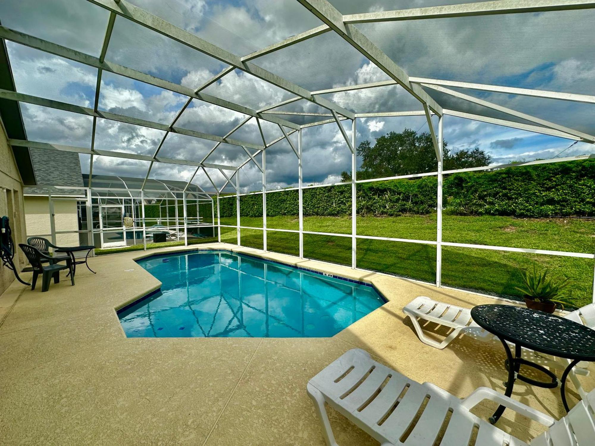 Grand Superior 4Br Pool House Near Disney Parks Davenport Exterior photo